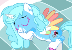 Size: 4500x3158 | Tagged: safe, oc, oc only, oc:jemima sparkle, alicorn, pony, g4, eyes closed, female, sleeping, solo