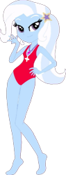 Size: 491x1293 | Tagged: safe, artist:theemperorofhonor, trixie, human, equestria girls, g4, female, lifeguard, lifeguard trixie, simple background, transparent background, whistle, whistle necklace