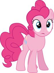 Size: 1280x1701 | Tagged: safe, artist:yellowdash1998v2, pinkie pie, earth pony, pony, g4, the beginning of the end, female, mare, simple background, solo, transparent background, vector