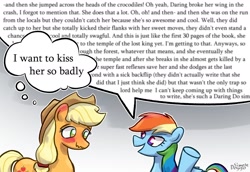 Size: 2000x1379 | Tagged: safe, artist:doggoisadummy, applejack, rainbow dash, earth pony, pegasus, pony, g4, blushing, dialogue, duo, duo female, female, lesbian, mare, rambling, ship:appledash, shipping, speech bubble