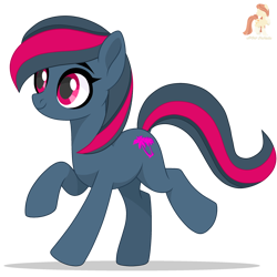 Size: 2550x2550 | Tagged: safe, artist:r4hucksake, oc, oc only, oc:neon blacktop, earth pony, pony, female, mare, simple background, solo, transparent background