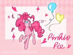 Size: 750x563 | Tagged: safe, artist:yizhidaoyouguozi30872, pinkie pie, earth pony, pony, g4, solo