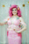 Size: 797x1200 | Tagged: safe, artist:brawny buck, artist:sarahndipity cosplay, pinkie pie, human, seapony (g4), everfree northwest, g4, clothes, cosplay, costume, everfree northwest 2018, irl, irl human, photo, seaponified, seapony pinkie pie, species swap