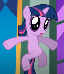 Size: 535x620 | Tagged: safe, screencap, twilight sparkle, pony, unicorn, g4, the cutie mark chronicles, big eyes, cropped, female, filly, filly twilight sparkle, foal, mare, solo, surprised, unicorn twilight, younger