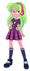 Size: 1900x4475 | Tagged: safe, artist:gmaplay, lemon zest, human, equestria girls, g4, my little pony equestria girls: friendship games, clothes, crystal prep academy, crystal prep academy uniform, crystal prep shadowbolts, cute, necktie, school tie, school uniform, schoolgirl, simple background, singing, solo, transparent background, zestabetes