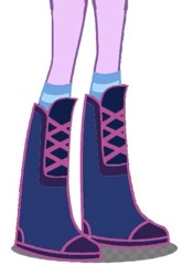 Size: 347x522 | Tagged: safe, rainbow dash, twilight sparkle, equestria girls, g4, boots, boots shot, clothes, cropped, legs, pictures of legs, shoes, simple background, socks, solo, white background