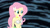 Size: 1280x718 | Tagged: safe, artist:catoon28, edit, edited screencap, screencap, fluttershy, mermaid, equestria girls, g4, 1000 hours in ms paint, bare shoulders, bra, breasts, cleavage, clothes, concave belly, crossover, cute, mermaidized, now sing, seashell, seashell bra, shyabetes, skinny, solo, species swap, the little mermaid, thin, underwear, voice