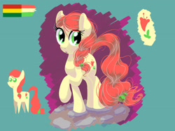 Size: 3200x2400 | Tagged: safe, artist:hananpacha, oc, oc only, earth pony, pony, earth pony oc, solo