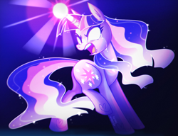 Size: 2048x1574 | Tagged: safe, artist:rachel-morrigan, twilight sparkle, pony, unicorn, g4, angry, blank eyes, charging, crying, female, full body, glowing, glowing eyes, horn, magic, mare, open mouth, signature, solo, unicorn twilight, vent art