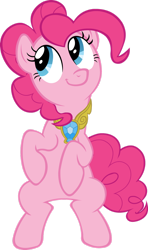 Size: 900x1522 | Tagged: safe, artist:stardust-r3x, pinkie pie, earth pony, pony, g4, element of laughter, female, mare, simple background, solo, transparent background, vector