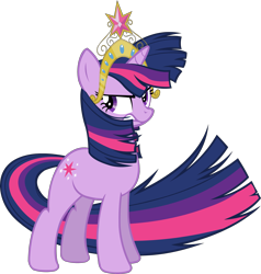 Size: 2847x2994 | Tagged: safe, artist:stardust-r3x, twilight sparkle, pony, unicorn, g4, element of magic, female, high res, horn, mare, simple background, solo, transparent background, unicorn twilight, vector