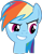 Size: 2044x2637 | Tagged: safe, artist:stardust-r3x, rainbow dash, pegasus, pony, g4, may the best pet win, my little pony: friendship is magic, face, female, grin, head, head only, high res, mare, simple background, smiling, smirk, solo, transparent background, vector