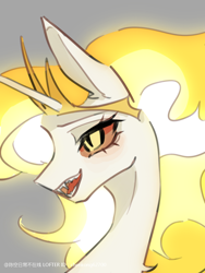 Size: 750x1000 | Tagged: safe, artist:chenkong62700, daybreaker, alicorn, pony, g4, solo