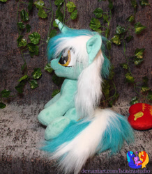 Size: 2183x2498 | Tagged: safe, artist:1stastrastudio, lyra heartstrings, pony, unicorn, g4, horn, irl, photo, plushie, solo