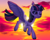 Size: 4000x3200 | Tagged: safe, artist:nikuriii, twilight sparkle, alicorn, pony, g4, solo