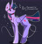 Size: 2022x2127 | Tagged: safe, artist:yokonette, twilight sparkle, alicorn, pony, g4, big ears, concave belly, curved horn, female, folded wings, horn, long legs, looking back, looking up, mare, quadrupedal, raised leg, solo, standing, turned head, twilight sparkle (alicorn), wings