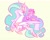 Size: 2048x1642 | Tagged: safe, artist:janegumball, part of a set, princess celestia, alicorn, human, pony, g4, black suit, cane, clothes, colored, colored eyebrows, concave belly, crossover, crown, duo, duo male and female, eyebrows, eyebrows visible through hair, eyelashes, female, fez, flat colors, flowing mane, flowing tail, flying, glasses, gravity falls, hat, holding, hoof shoes, horn, humans riding ponies, jewelry, long horn, long mane, long tail, looking at each other, looking at someone, male, mare, multicolored mane, multicolored tail, open mouth, open smile, partially open wings, peytral, pink eyes, princess shoes, profile, regalia, riding, riding a pony, shoes, signature, simple background, slender, smiling, smiling at each other, sparkly mane, sparkly tail, stanley pines, striped mane, striped tail, suit, tail, thin, thin legs, tiara, wall of tags, wavy mane, wavy tail, white coat, wings, yellow background