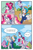 Size: 1496x2300 | Tagged: safe, artist:skysorbett, oc, oc only, oc:sky sorbet, oc:twister joy, pegasus, pony, comic:breaking free, balloon, blushing, clothes, comic, female, male, mare, outdoors, speech bubble, stallion, talking