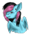 Size: 2160x2400 | Tagged: safe, artist:crazyaniknowit, oc, oc only, oc:rock candy, pegasus, pony, bust, female, mare, portrait, simple background, solo, transparent background