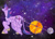 Size: 638x453 | Tagged: safe, artist:saskaw, twilight sparkle, alicorn, pony, g4, moon, solo, sun, tangible heavenly object, twilight sparkle (alicorn)