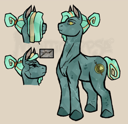 Size: 2502x2435 | Tagged: safe, artist:manticorpse, oc, oc only, crystal pony, crack, solo