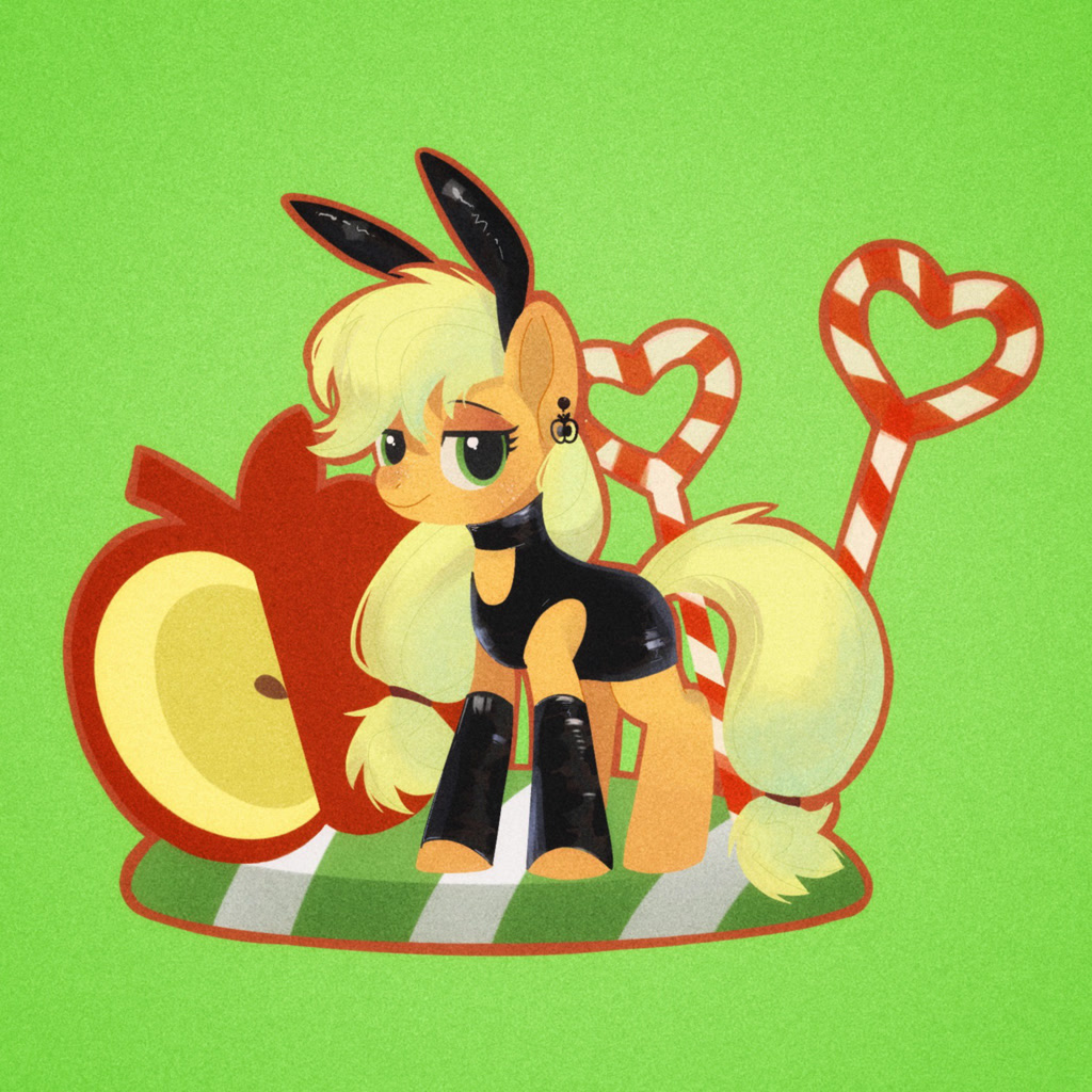 #3422813 - safe, artist:mink, applejack, earth pony, pony, g4, apple ...