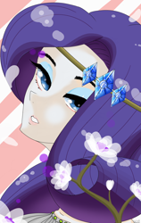 Size: 1966x3108 | Tagged: safe, artist:gcruz115, rarity, human, equestria girls, g4, abstract background, beautiful, colored, female, solo, wallpaper