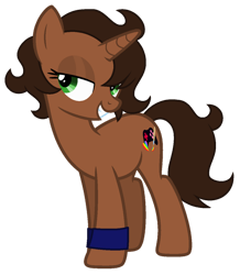 Size: 1024x1172 | Tagged: safe, artist:cmors12, artist:tavda, oc, oc only, pony, unicorn, g4, base used, bedroom eyes, female, horn, mare, simple background, solo, transparent background, unicorn oc