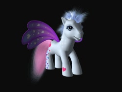 Size: 640x480 | Tagged: safe, artist:exflyer, heart bright, flutter pony, g3, 3d, 3d model, female, mare, simple background, solo