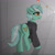 Size: 1800x1800 | Tagged: safe, artist:門久, lyra heartstrings, pony, unicorn, fanfic:background pony, g4, butt, clothes, dock, female, hoodie, horn, mare, plot, solo, tail, torch, underhoof