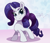 Size: 1400x1200 | Tagged: safe, artist:swasfews, rarity, pony, unicorn, g4, abstract background, female, horn, looking at you, mare, solo