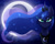 Size: 1000x800 | Tagged: safe, artist:katethedeath1, princess luna, alicorn, pony, g4, crown, ethereal mane, eyeshadow, female, head only, jewelry, long mane, looking at you, makeup, mare, moon, regalia, royalty, solo