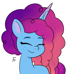 Size: 2386x2603 | Tagged: safe, artist:frownfactory, misty brightdawn, pony, unicorn, g5, female, horn, mare, rebirth misty, simple background, solo, transparent background