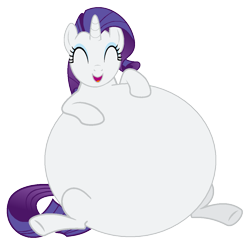 Size: 1113x1092 | Tagged: safe, artist:retroguy1990, rarity, unicorn, g4, circle tool, female, horn, simple background, solo, stuffed belly, transparent background