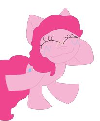 Size: 1691x2048 | Tagged: safe, artist:silveralino, pinkie pie, earth pony, g4, female, mare, simple background, solo, transparent background