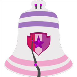 Size: 914x913 | Tagged: safe, sweetie belle, g4, .svg available, bell, cracked, favicon, icon, logo, meta, no pony, ponybooru, simple background, svg, sweetie belle's cutie mark, transparent background, vector