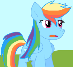 Size: 739x678 | Tagged: safe, artist:cmara, rainbow dash, pegasus, g4, female, solo