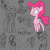 Size: 1155x1155 | Tagged: safe, artist:this_sl0th, applejack, derpy hooves, fluttershy, pinkie pie, princess celestia, rainbow dash, alicorn, earth pony, human, pegasus, pony, g4, :o, :p, eyes closed, female, hiding behind mane, lidded eyes, looking at you, looking down, mare, monochrome, open mouth, peytral, sketch, sketch dump, smiling, tongue out