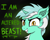 Size: 1500x1201 | Tagged: safe, artist:vomitvomiting, derpibooru exclusive, lyra heartstrings, bat pony, pony, unicorn, g4, female, horn, king gizzard & the lizard wizard, looking at you, mare, simple background, solo, text