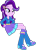 Size: 1280x1798 | Tagged: safe, artist:dustinwatsongkx, starlight glimmer, human, equestria girls, g4, boots, clothes, clothes swap, female, high heel boots, hoodie, shirt, shoes, simple background, skirt, solo, transparent background, trixie wearing her boots