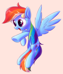 Size: 2091x2454 | Tagged: safe, artist:kaf_pone, rainbow dash, pegasus, pony, g4, female, mare, simple background, solo, spread wings, wings