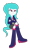 Size: 828x1373 | Tagged: safe, artist:alejamoreno-brony, oc, oc only, human, equestria girls, g4, 2015, blue hair, boots, clothes, equestria girls oc, equestria girls-ified, eyeshadow, high heel boots, jacket, makeup, old art, pink eyes, pink eyeshadow, shirt, shoes, simple background, skirt, solo, transparent background, vest