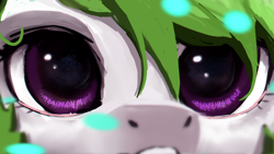 Size: 1920x1080 | Tagged: safe, artist:hierozaki, oc, oc only, pony, close-up, extreme close-up, female, looking at you, mare, solo