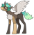 Size: 2450x2500 | Tagged: safe, artist:catastrophyte, oc, oc only, oc:bid, alicorn, pony, adoptable, alicorn oc, blank flank, chest fluff, cloven hooves, colored, colored chest fluff, colored muzzle, colored sclera, colored wings, colored wingtips, coolored horn, curved horn, flat colors, freckles, frown, gray eyes, gray wingtips, green mane, horn, lidded eyes, mismatched ears, mismatched legs, multicolored mane, open frown, open mouth, pale muzzle, paws, pink sclera, profile, shiny tail, short mane, simple background, solo, spread wings, standing, stitched body, stitched face, stitched legs, stitches, tail, thin, transparent background, two toned coat, two toned tail, two toned wings, wings