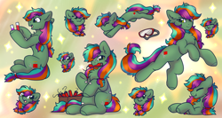 Size: 4134x2205 | Tagged: safe, artist:mariashek, oc, oc only, earth pony, commishes, earth pony oc