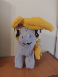 Size: 3000x4000 | Tagged: safe, artist:jbond, derpy hooves, pegasus, pony, g4, cute, female, handmade, irl, mare, photo, photography, plushie, solo