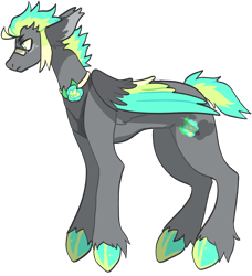 Size: 1050x1150 | Tagged: safe, artist:catastrophyte, oc, oc only, oc:prince emerald rose, pegasus, pony, full body, pegasus oc, prince, simple background, solo, transparent background