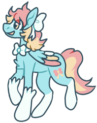 Size: 945x1199 | Tagged: safe, artist:catastrophyte, oc, oc only, pegasus, pony, full body, open mouth, pegasus oc, simple background, solo, transparent background