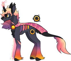 Size: 1324x1129 | Tagged: safe, artist:catastrophyte, oc, oc only, pony, unicorn, full body, horn, simple background, solo, transparent background