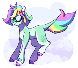 Size: 1756x1526 | Tagged: safe, artist:eonionic, oc, pony, unicorn, goggles, horn, solo